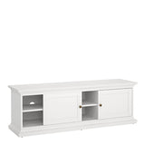 Paris TV-unit 2 frame Doors in White