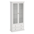 Paris China Cabinet in White