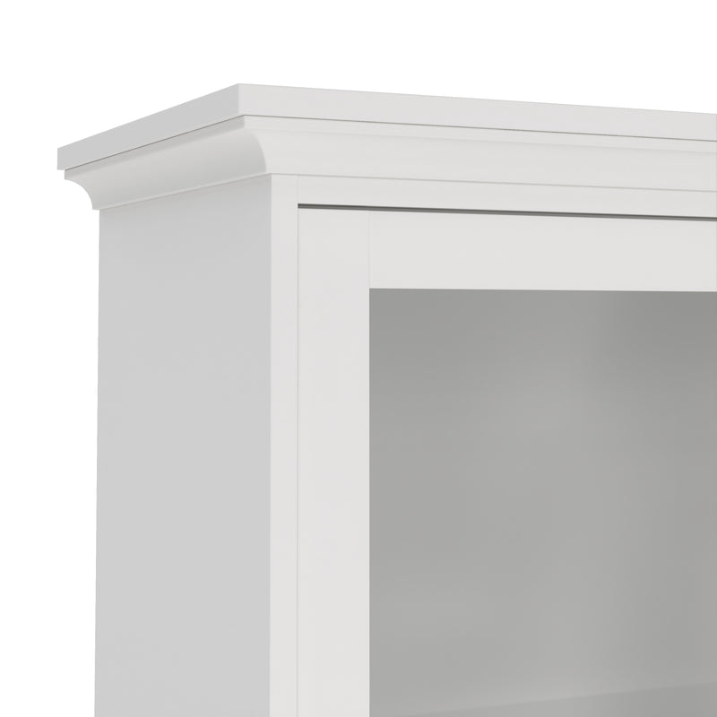 Paris China Cabinet in White