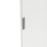 Naia Wardrobe with 2 Sliding Doors + 1 Door + 3 Drawers in White