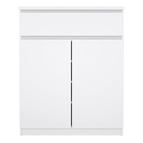 Naia Sideboard - 1 Drawer 2 Doors in White High Gloss