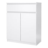 Naia Sideboard - 1 Drawer 2 Doors in White High Gloss