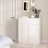 Naia Sideboard - 1 Drawer 2 Doors in White High Gloss