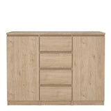 Naia Sideboard  4 Drawers 2 Doors in Jackson Hickory Oak