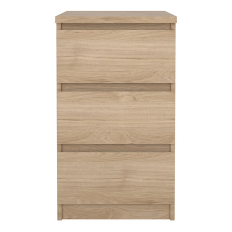 Naia Bedside 3 Drawers in Jackson Hickory Oak
