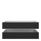 Naia Set of 2 Underbed Drawers (for Single or Double Beds) in Black Matt