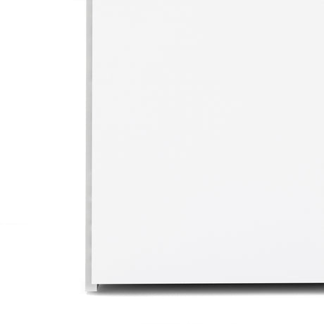 Space Wardrobe - 3 Doors 3 Drawers in White 2000