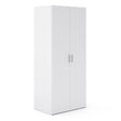 Space Wardrobe with 2 doors White 1750