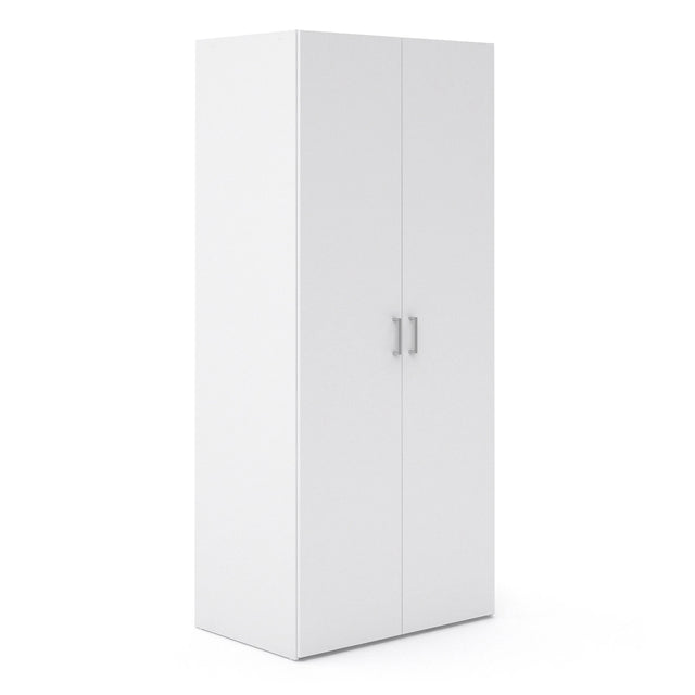Space Wardrobe with 2 doors White 1750