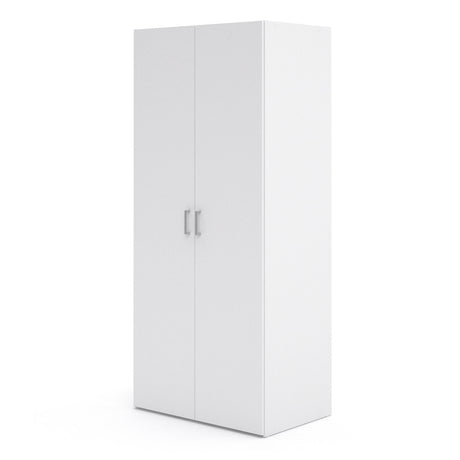 Space Wardrobe with 2 doors White 1750