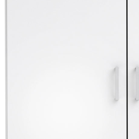 Space Wardrobe with 2 doors White 1750