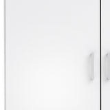 Space Wardrobe with 2 doors White 1750