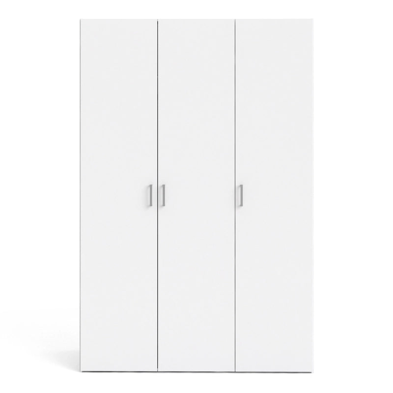 Space Wardrobe with 3 doors White 1750