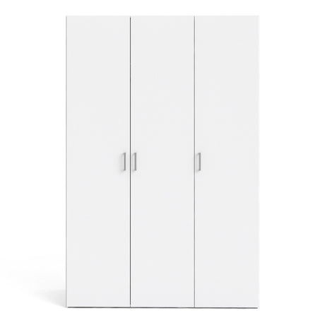 Space Wardrobe with 3 doors White 1750