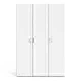 Space Wardrobe with 3 doors White 1750