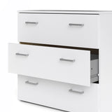 Space Chest of 3 Drawers in White