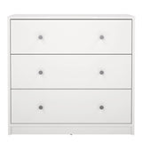 May Chest of 3 Drawers in White