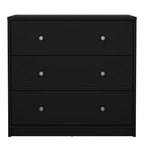 May Chest of 3 Drawers in Black