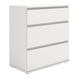 Nova 3 Drawer Chest in White