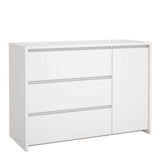 Next Sideboard with 1 Door and 3 Drawers White