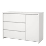 Next Sideboard with 1 Door and 3 Drawers White
