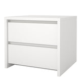 Next Nightstand 2 Drawers White