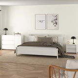 Next Nightstand 2 Drawers White