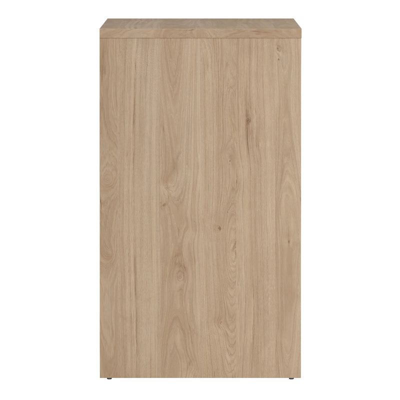 Next Chest 3 Drawers Jackson Hickory White High Gloss
