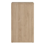Next Chest 3 Drawers Jackson Hickory White High Gloss