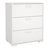 Sofia Chest 3 Drawers White