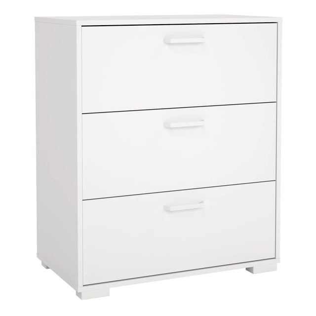 Sofia Chest 3 Drawers White