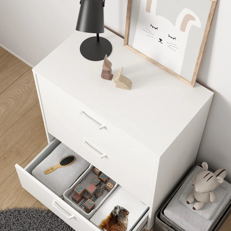 Sofia Chest 3 Drawers White