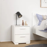 Sofia Nightstand 2 Drawers White
