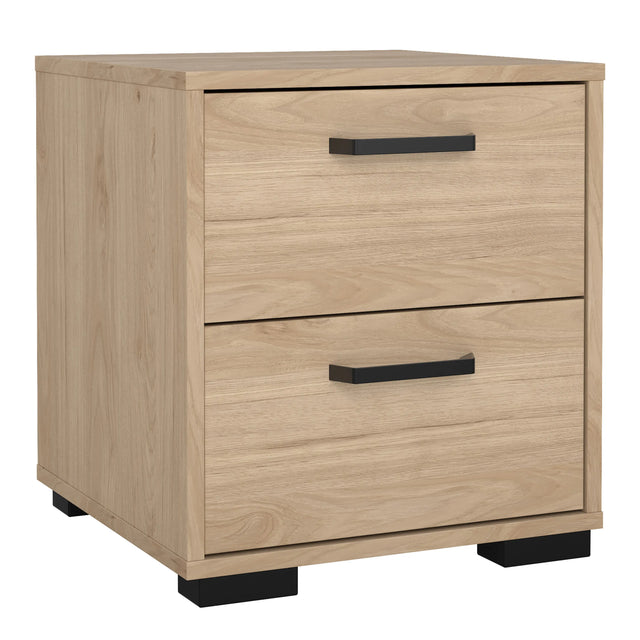 Sofia Nightstand 2 Drawers Jackson Hickory