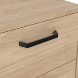 Sofia Nightstand 2 Drawers Jackson Hickory