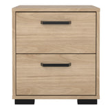 Sofia Nightstand 2 Drawers Jackson Hickory