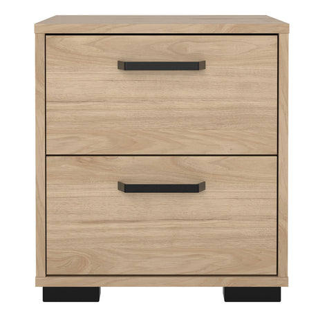 Sofia Nightstand 2 Drawers Jackson Hickory