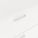 Sofia Double Dresser 6 Drawers White