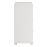 Sofia Double Dresser 6 Drawers White