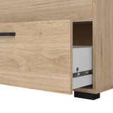Sofia Double Dresser 6 Drawers Jackson Hickory