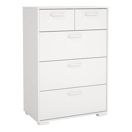 Sofia Chest 3 + 2 Drawers White
