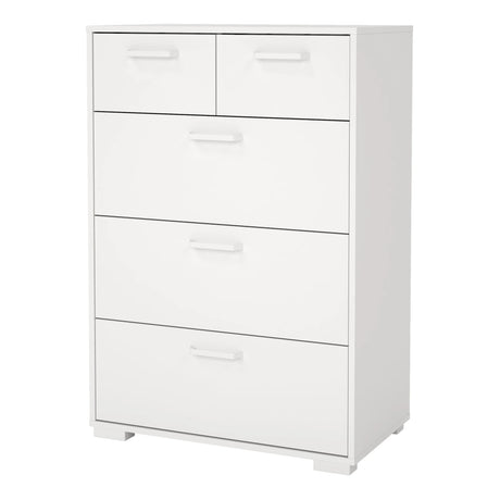 Sofia Chest 3 + 2 Drawers White