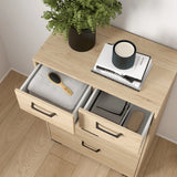Sofia Chest 3 + 2 Drawers Jackson Hickory