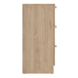 Brande Chest with 3 Frame Drawers in Jackson Hickory