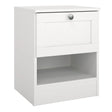 Brande Nightstand with 1 Frame Drawer in White