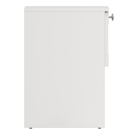 Brande Nightstand with 1 Frame Drawer in White