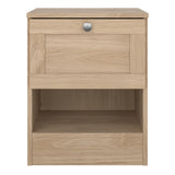 Brande Nightstand with1 Frame Drawer in Jackson Hickory