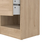 Brande Nightstand with1 Frame Drawer in Jackson Hickory