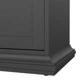 Paris Sideboard with 3 Doors and 3 Drawers in Matt Grey