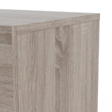 Pepe Bedside 2 Drawers in Truffle Oak